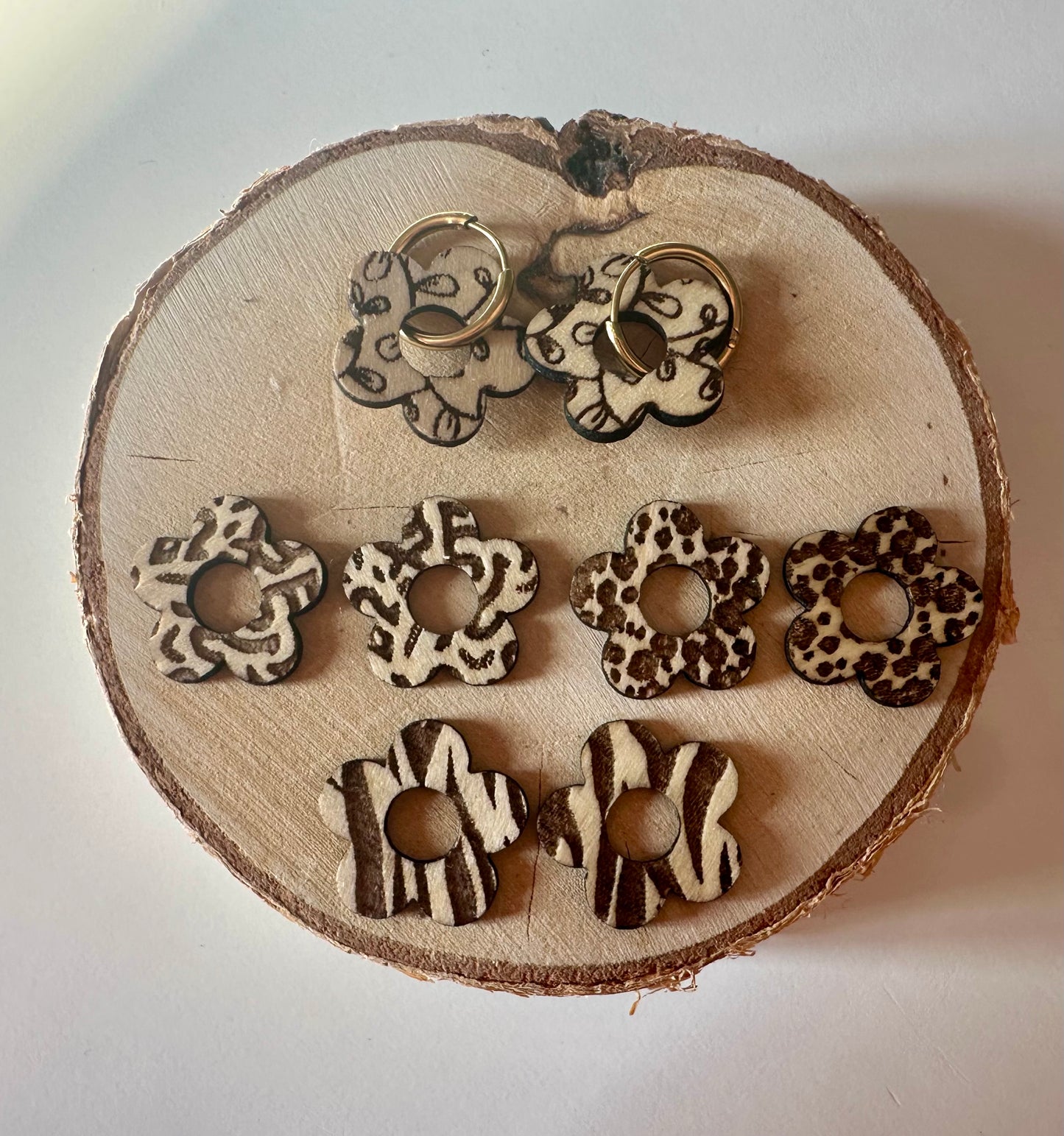 Boucles d’oreilles Flower