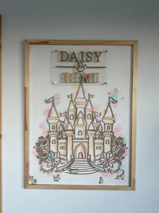 Tableau personnalisé en bois 60x80 – Décoration murale sur mesure